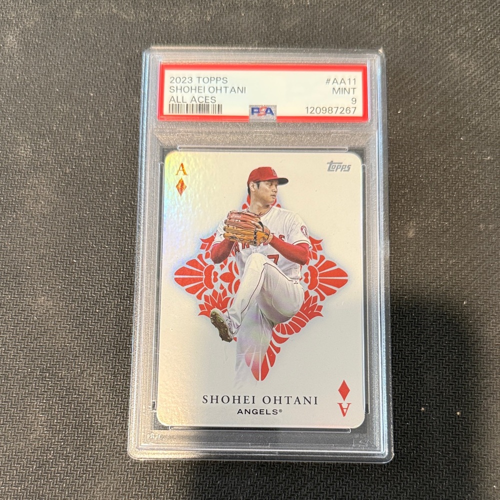 Topps Shohei Ohtani All Aces Card - Red and White